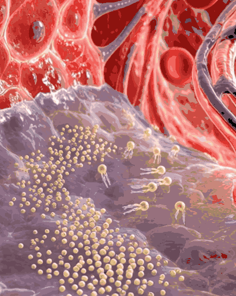 Inside-the-body 3D medical CGI example