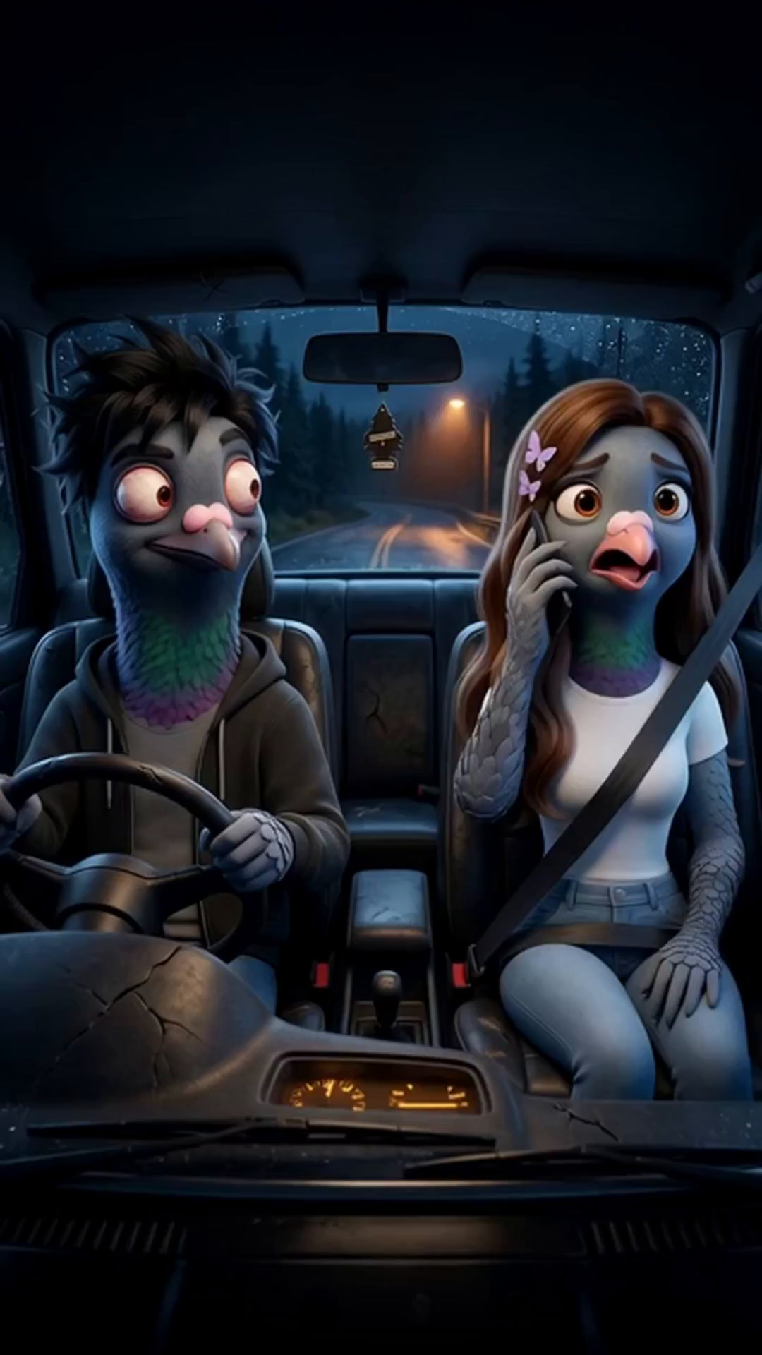 Pigeon Psycho Thriller example
